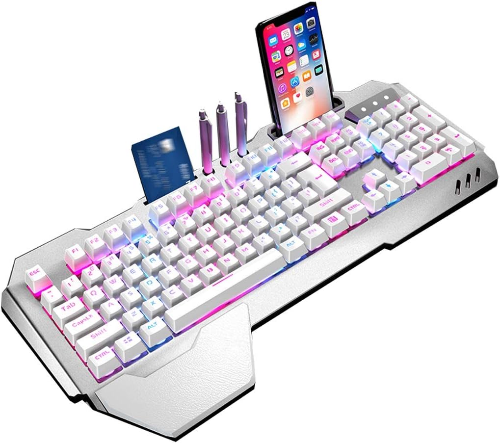 Ergonomic Mechanical Keyboard with RGB Backlight