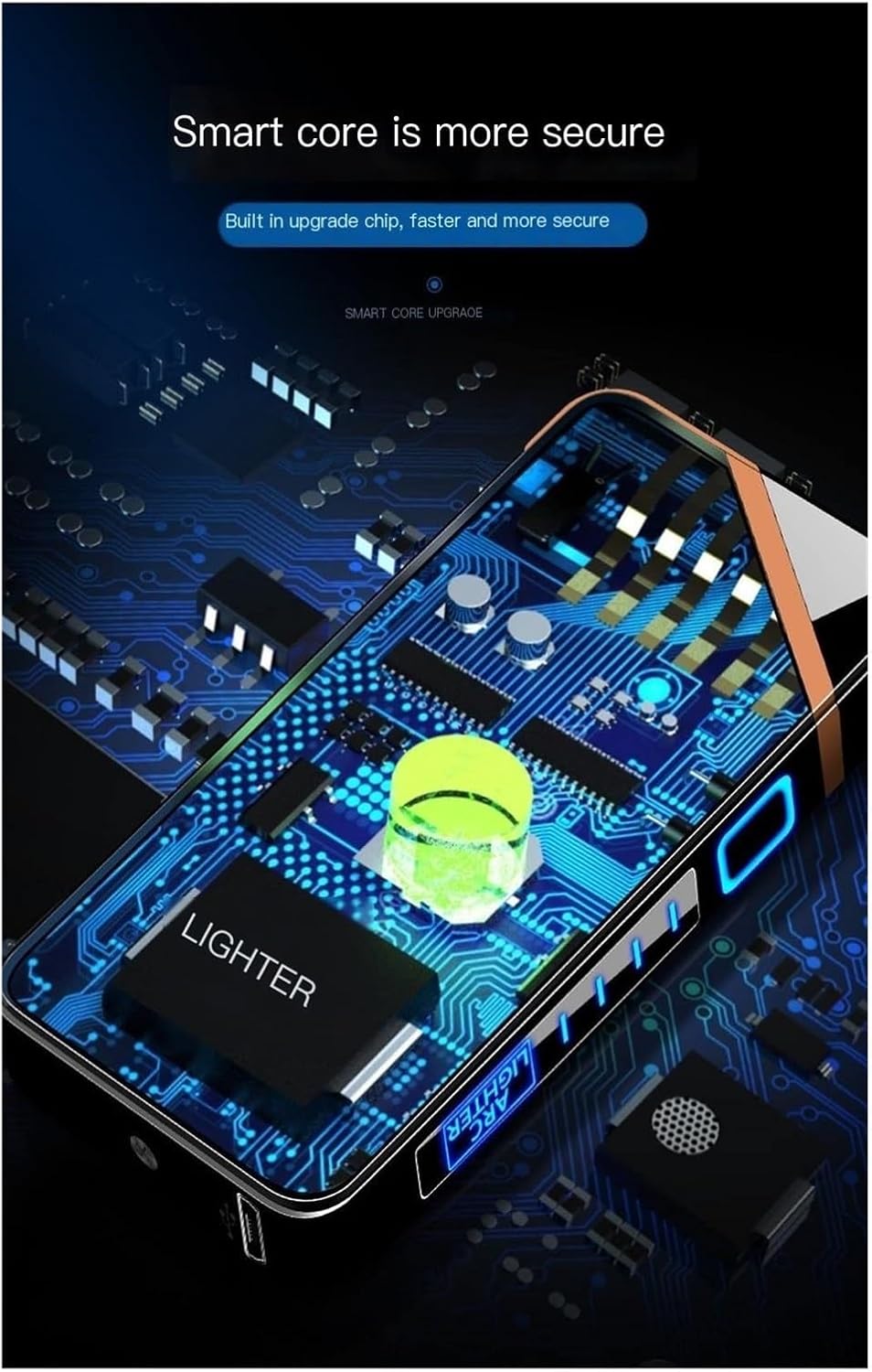 Creative fashion USB lighter charging cigarette lighter